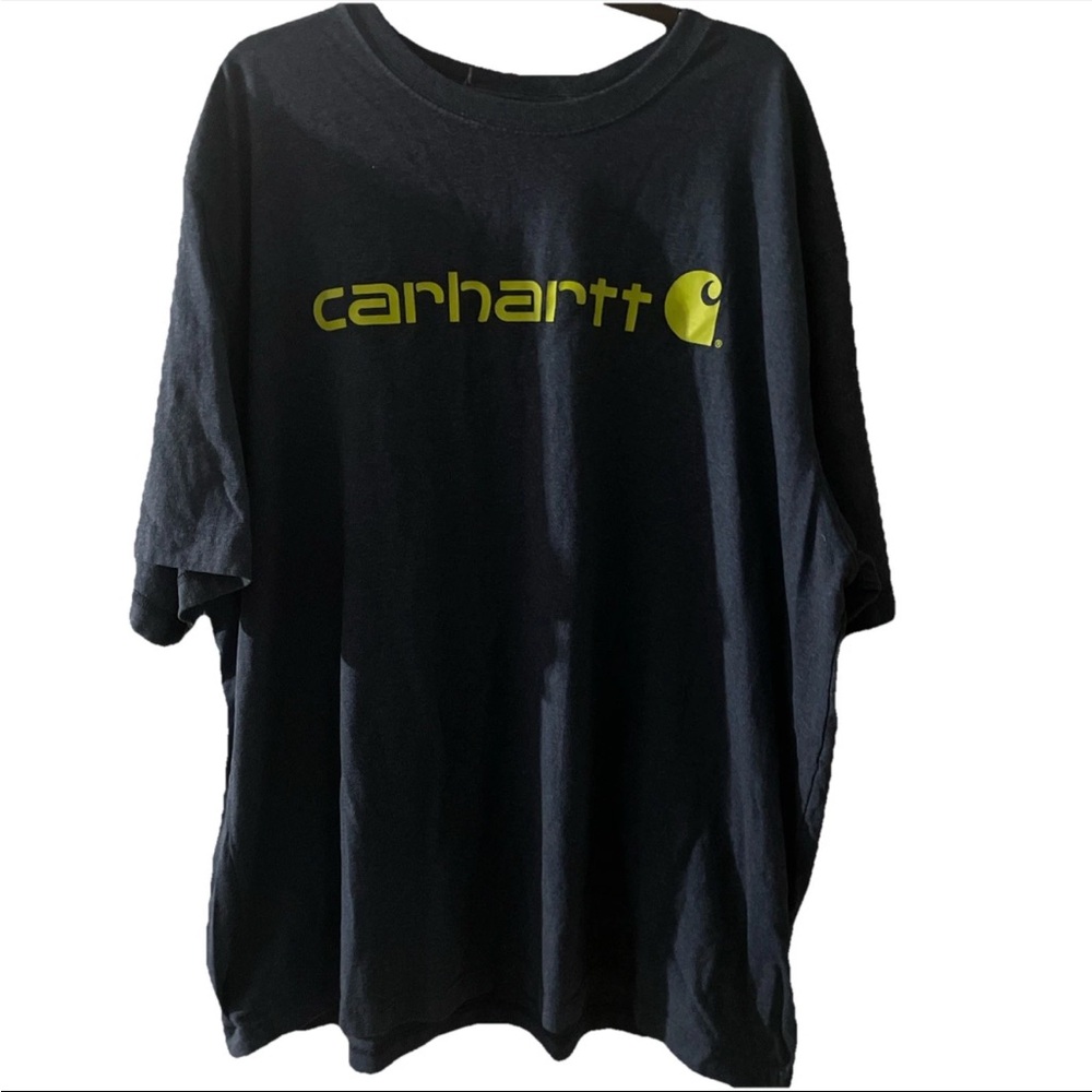 Carhartt Blue Loose Fit Shirt 2xl logo